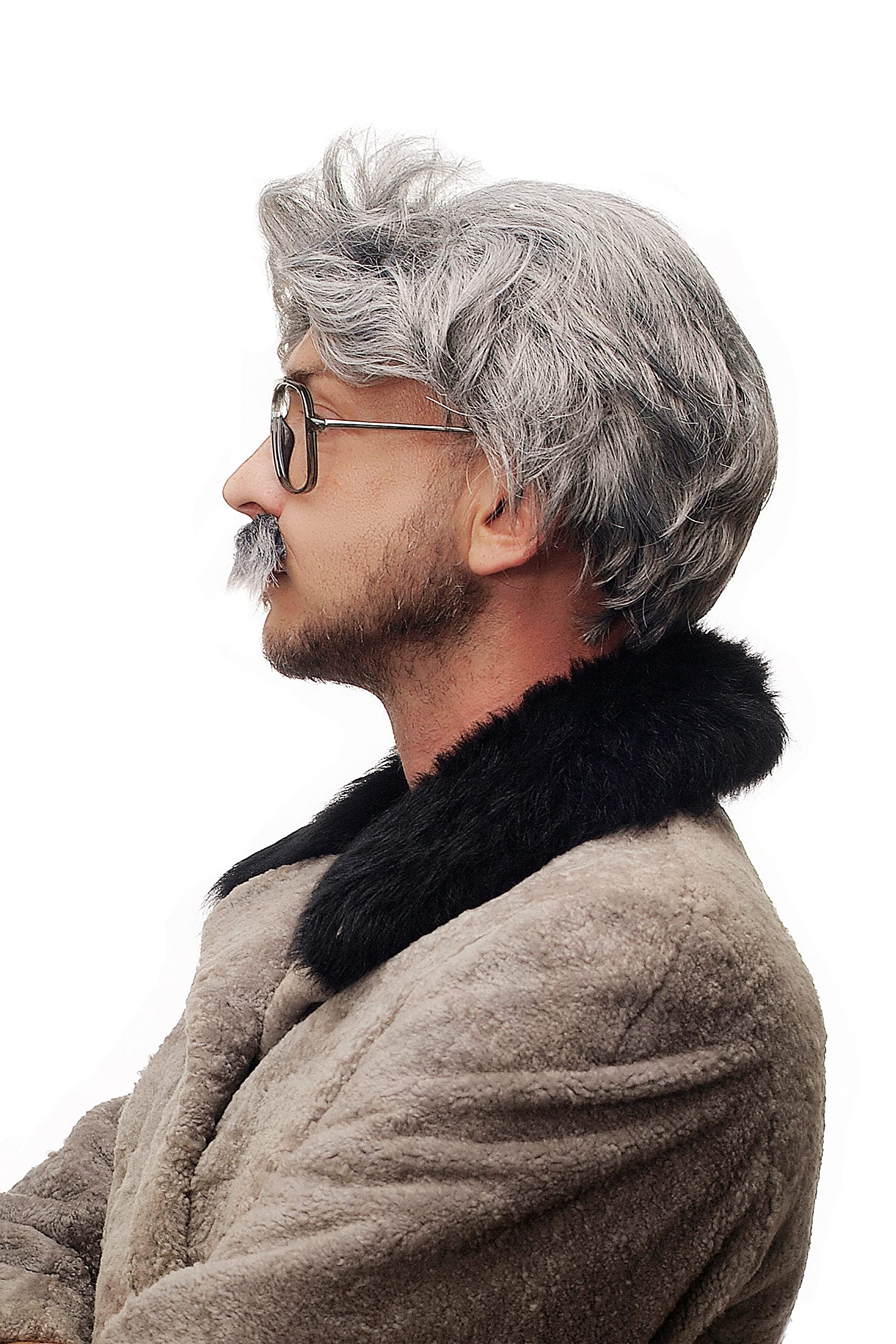 wig-me-up-per-cke-bart-4129-p103-68a-opa-professor-gro-vater-grau-fasching image 3