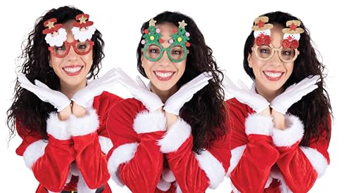 ptit-clown-weihnachtsbrille-zufallsmodell-partybrille image 7