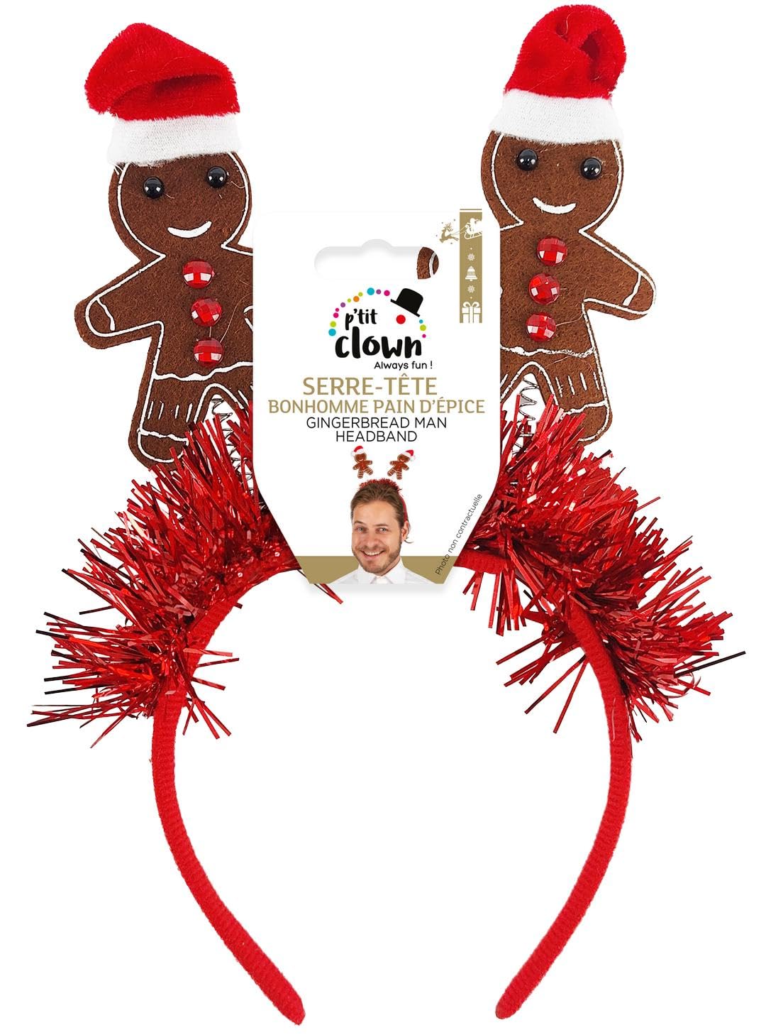 ptit-clown-re22777-haarreif-lebkuchenmann-weihnachtskost-m image 4