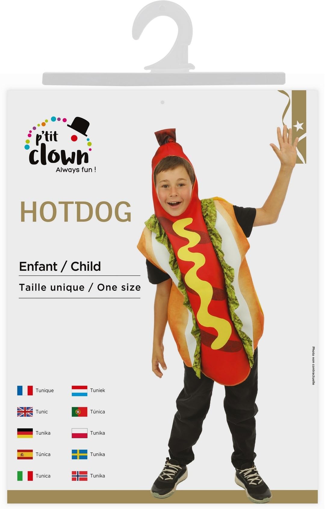 p-tit-clown-fast-food-tunika-kinder-pizza-burger-donut-einheitsgr-e image 5
