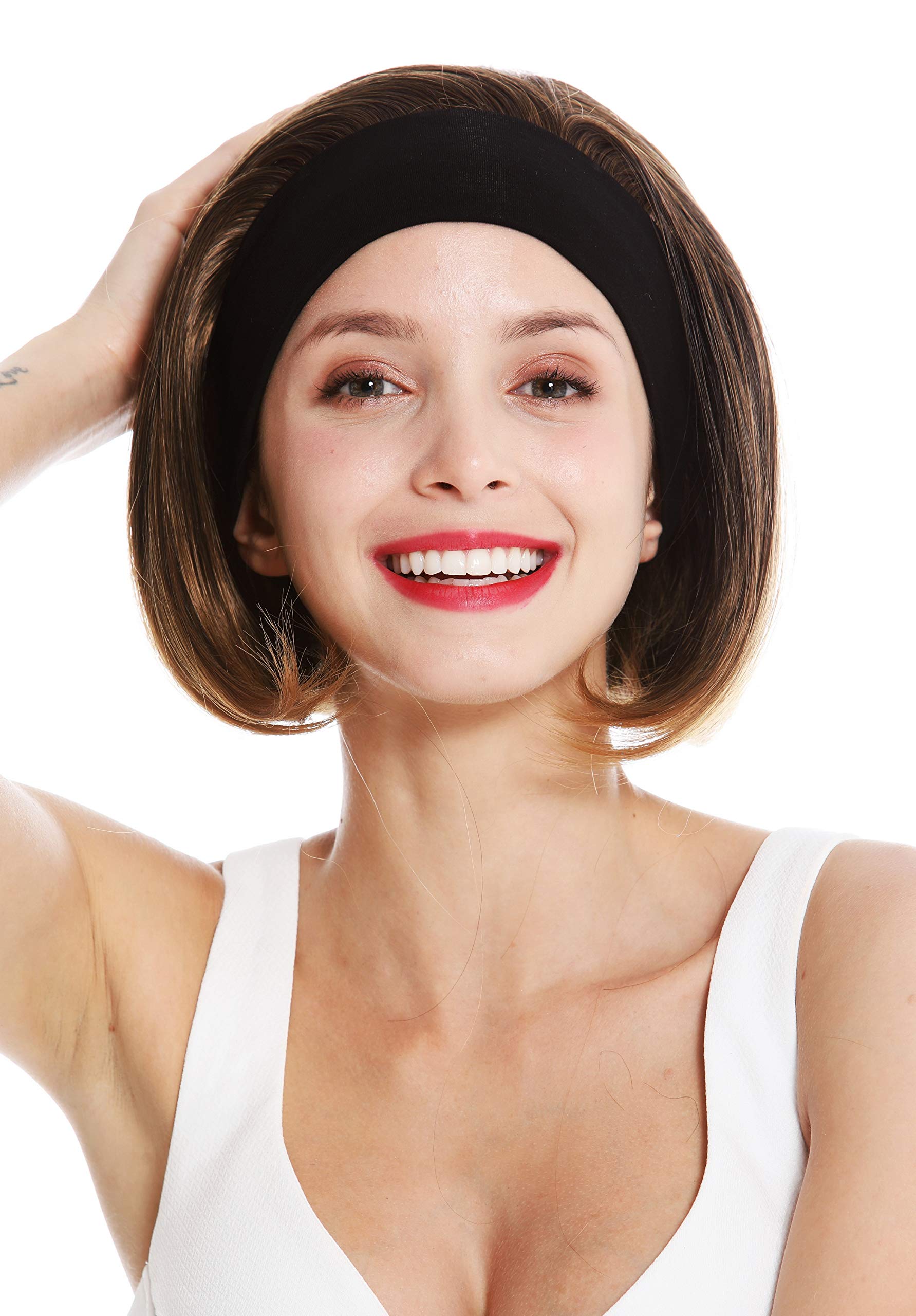wig-me-up-gfw948-h-1-stirnband-per-cke-schwarz-kurz-30-cm-80er-retro image 5
