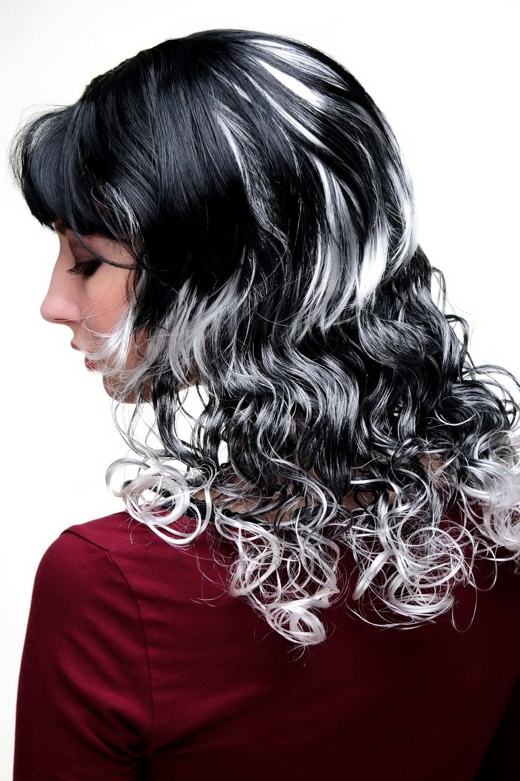 wig-me-up-per-cke-dt219-p103-68-schwarz-mit-grauen-str-hnen-hexe-gothic-lolita-g image 4