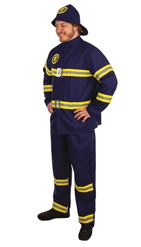p-tit-clown-feuerwehrmann-kost-m-erwachsene-blau-l-xl image 7
