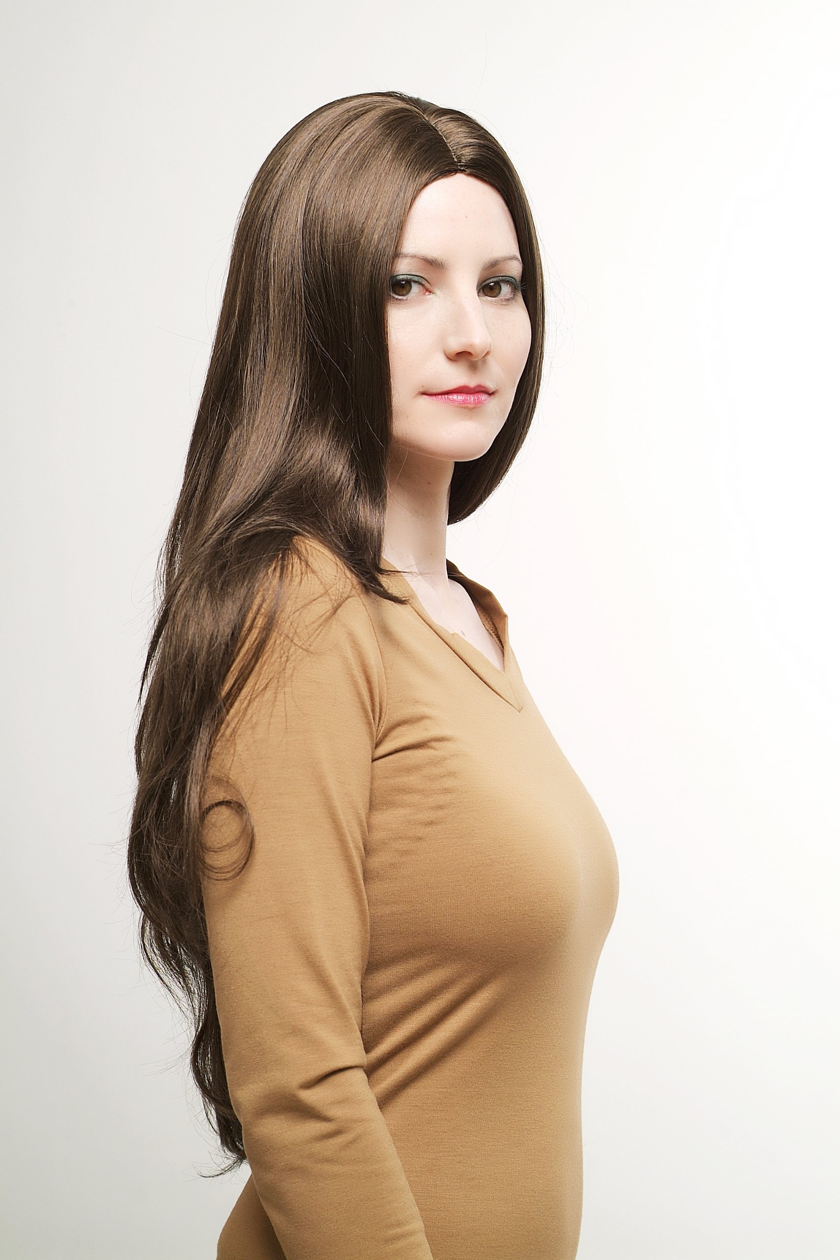 wig-me-up-3217-8-damenper-cke-dunkelbraun-sehr-lang-80-cm-mittelscheitel image 3