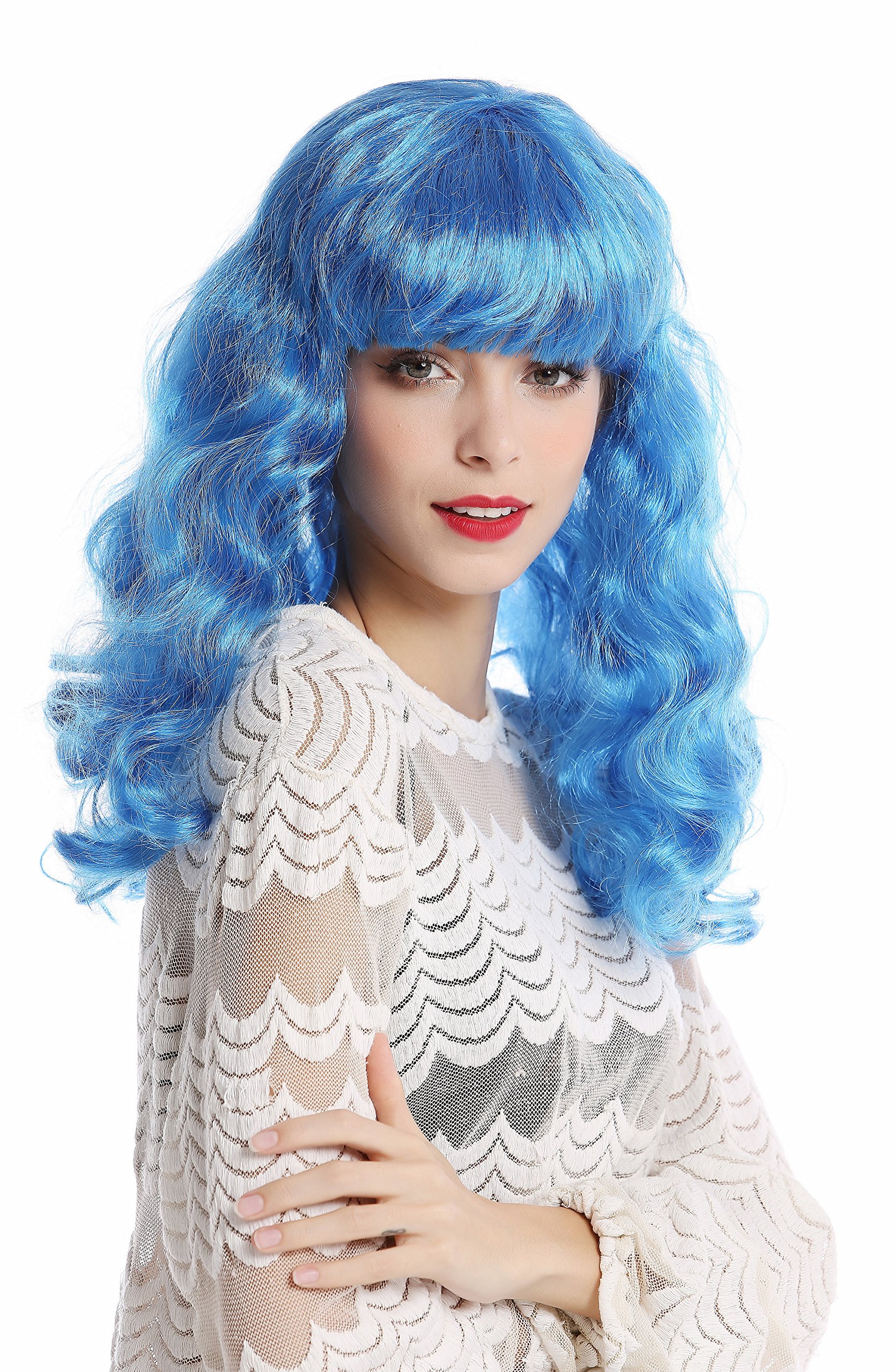 wig-me-up-91065-za43-damenper-cke-halloween-karneval-lang-wellig-pony-hellblau-d image 4