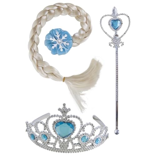 ptit-clown-queen-of-eis-set-diadem-zauberstab-zopf image 4