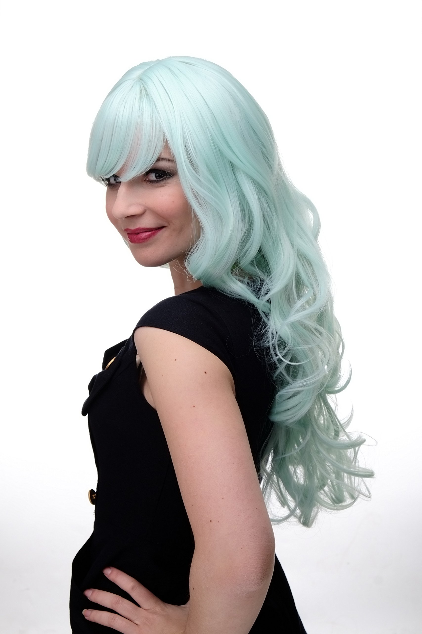 wig-me-up-285-t5507-damen-langhaarper-cke-gro-e-locken-hellgr-n-mit-pony-ca-65-c image 4