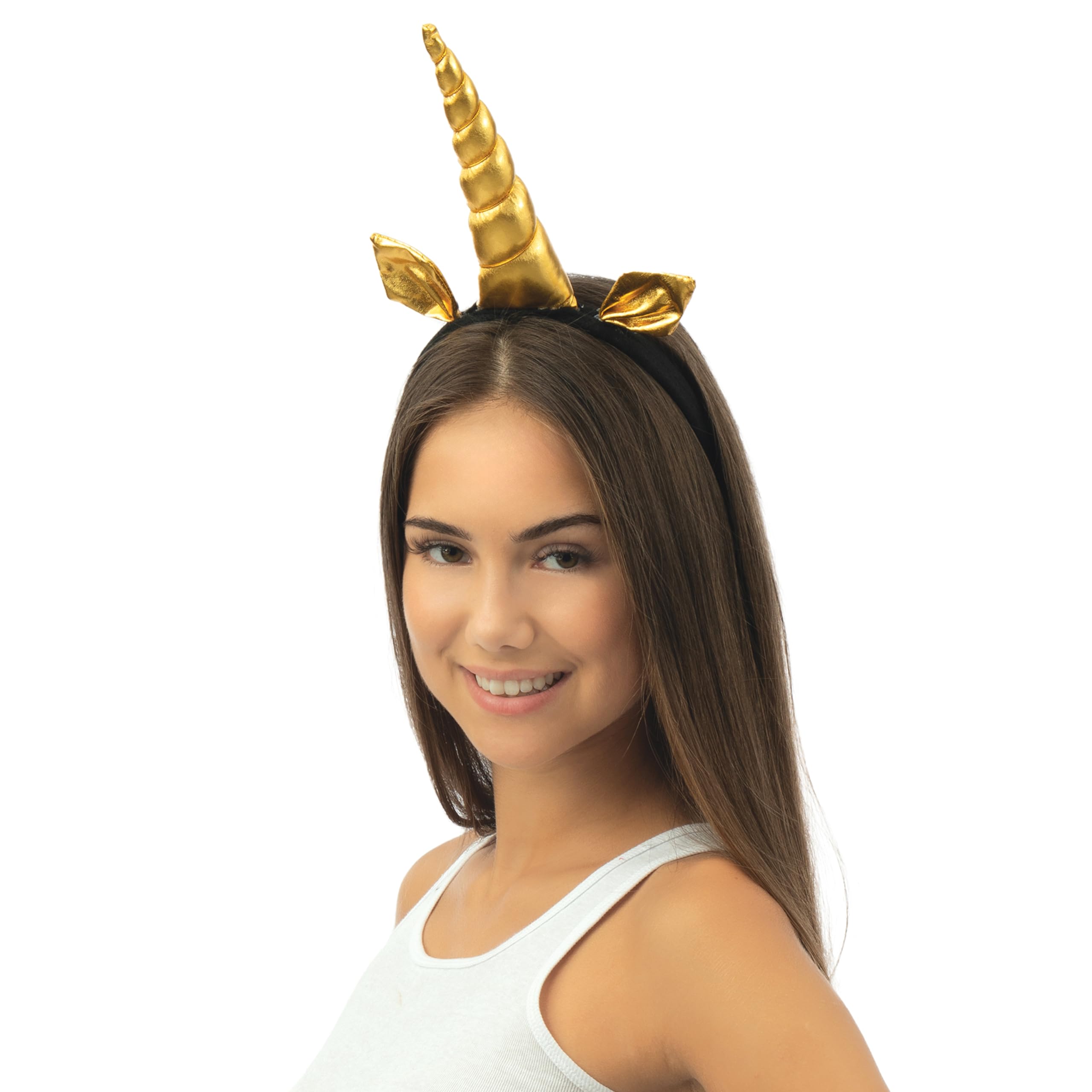 p-tit-clown-haarreif-einhorn-82203-gold-schwarz-einheitsgr-e image 2