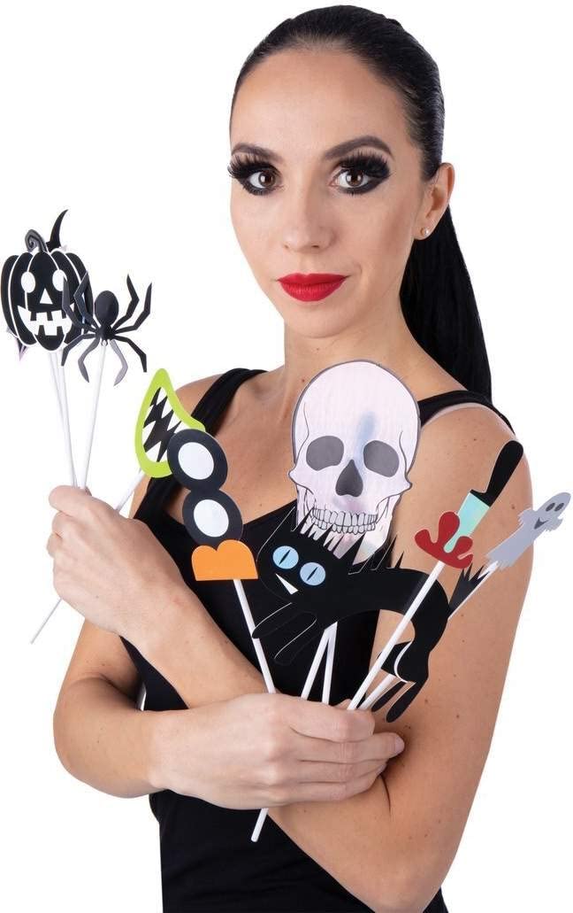 p-tit-clown-fotobooth-set-halloween-10-teilig image 1