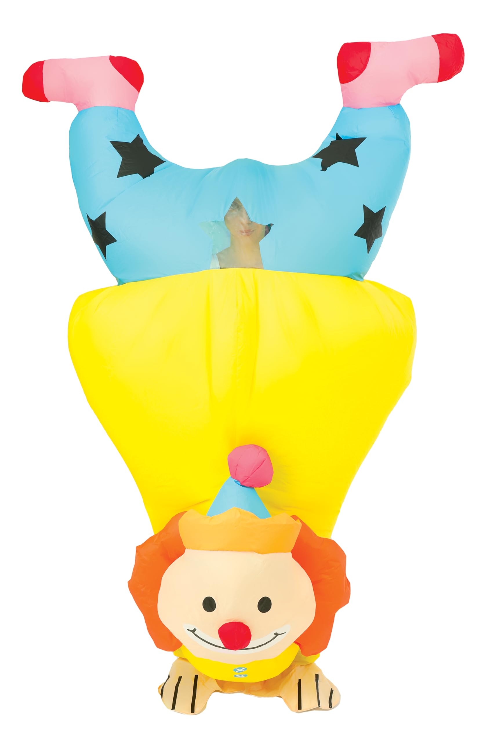ptit-clown-23829-aufblasbares-clown-kost-m-f-r-erwachsene-einheitsgr-e image 1