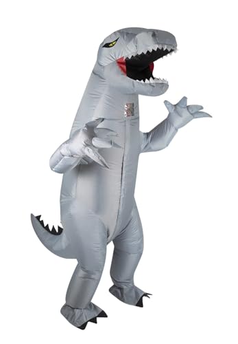p-tit-clown-aufblasbares-dinosaurier-kost-m-erwachsene-grau image 7