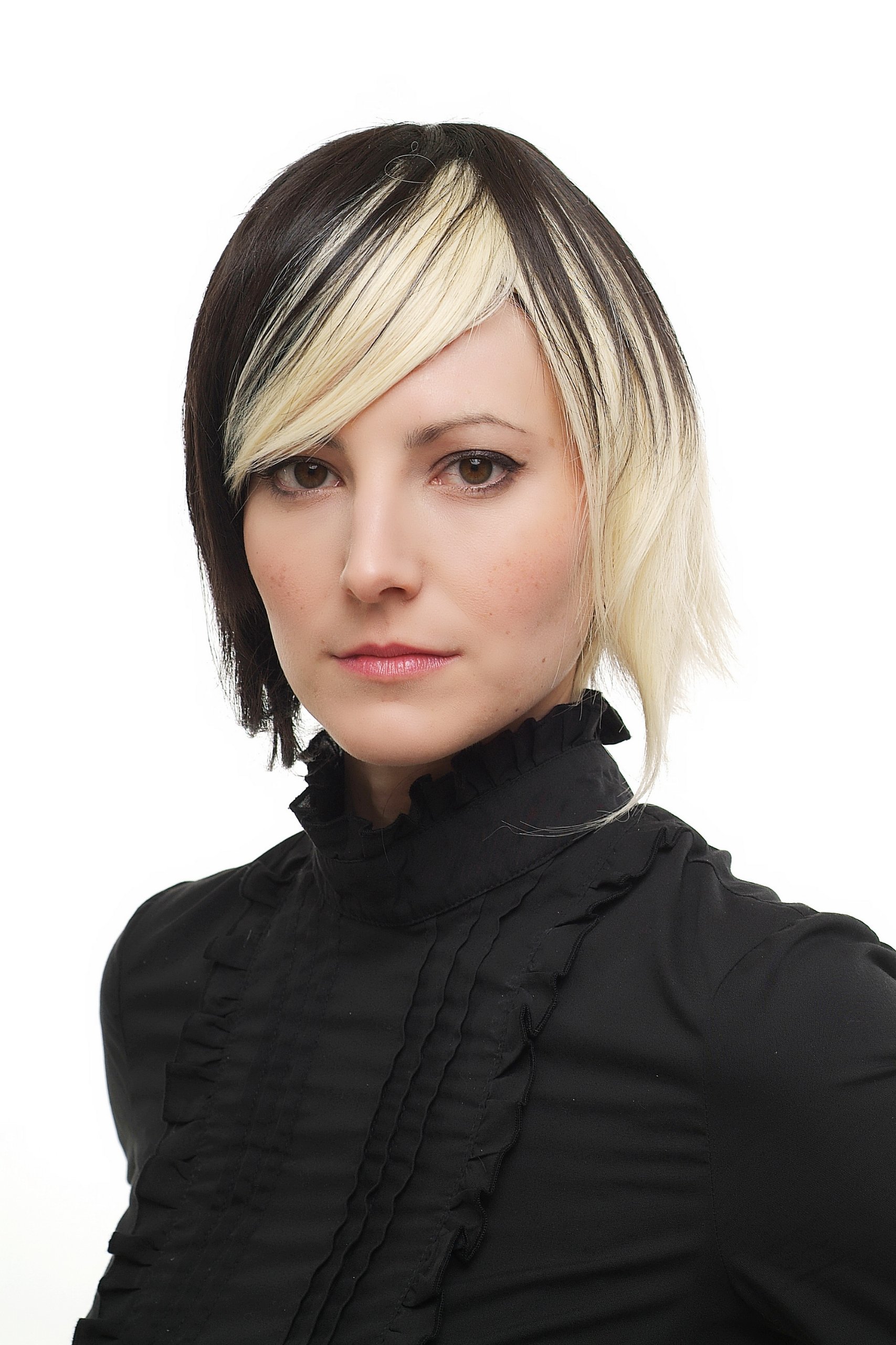 wig-me-up-1241-damenper-cke-braun-blond-mittelscheitel-kurz-bis-lang image 5