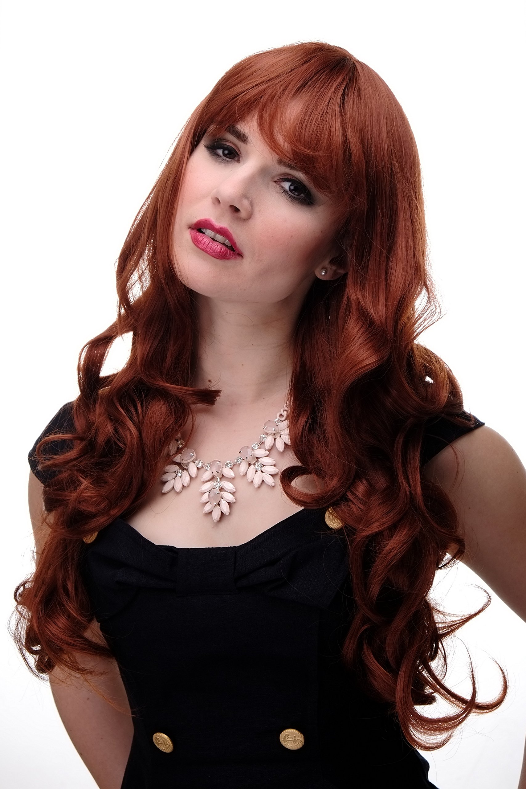 wig-me-up-285-damen-per-cke-kupferrot-locken-mit-pony-ca-65-cm image 6
