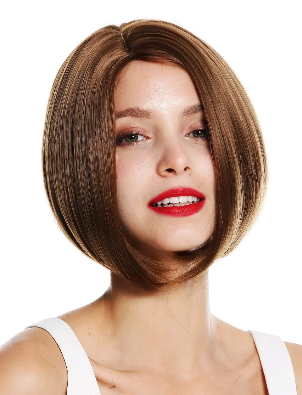 wig-me-up-vk-54-12-damen-per-cke-longbob-kurz-glatt-braun image 1