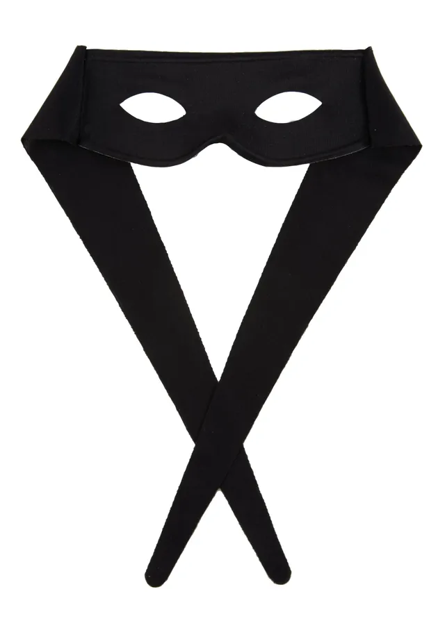 p-tit-clown-91810-maske-schwarz-unisex image 1
