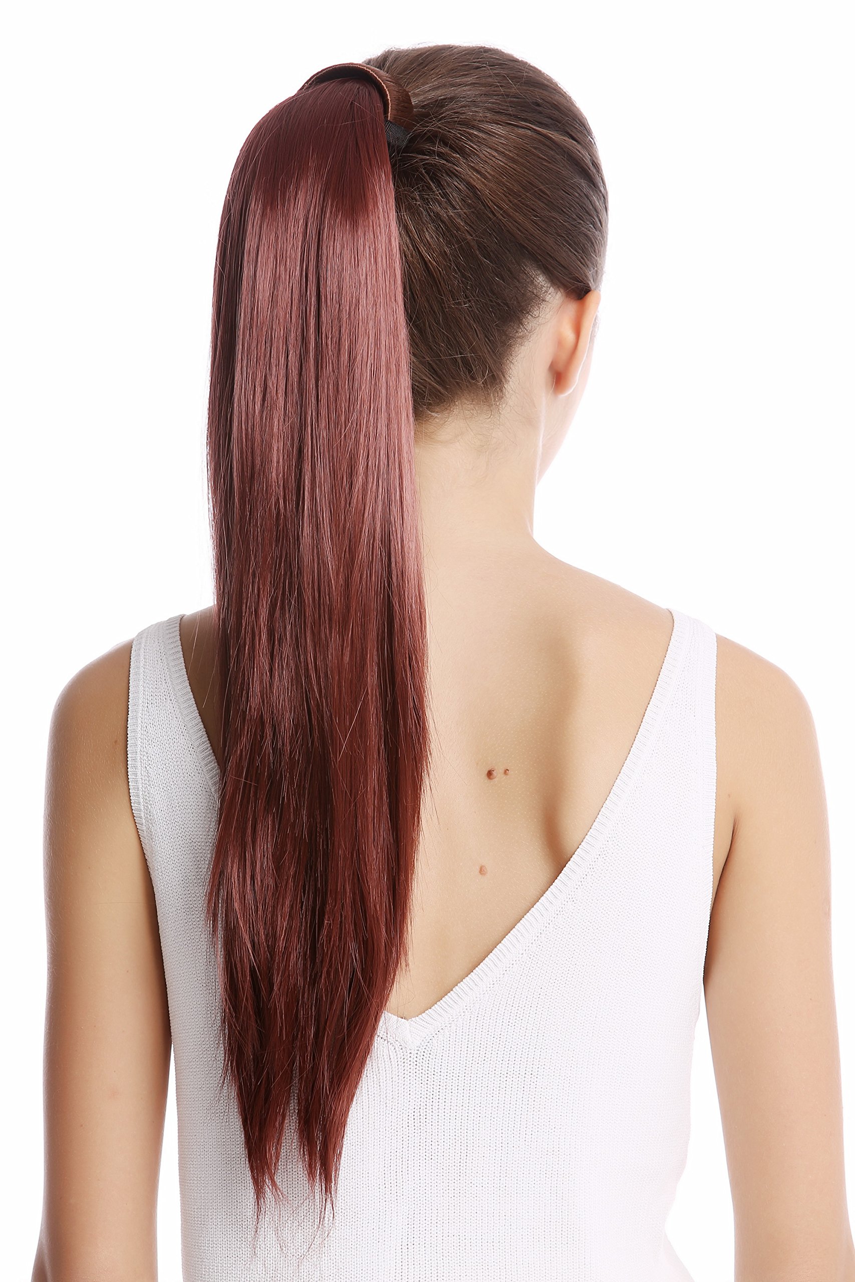 wig-me-up-srosy-35-haarteil-pferdeschwanz-55-cm-braun-rotbraun-glatt image 1