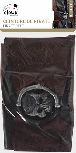 ptit-clown-60025-pirateng-rtel-totenkopf-kost-mzubeh-r-f-r-erwachsene image 4