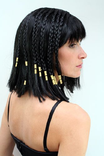 wig-me-up-pw0185-p103-cleopatra-per-cke-schwarz-mit-goldperlen image 3