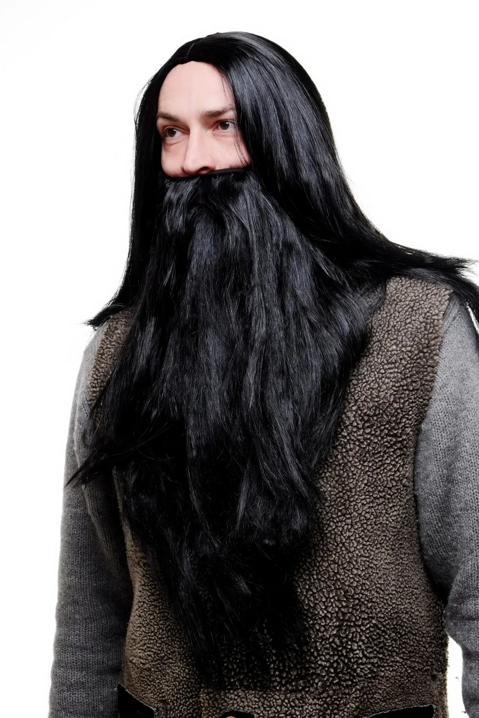 wig-me-up-pw0210-p103-per-cke-und-bart-set-schwarz-lang image 1