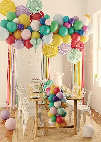 ptit-clown-luftballons-multicolor-27-cm-100er-set image 2