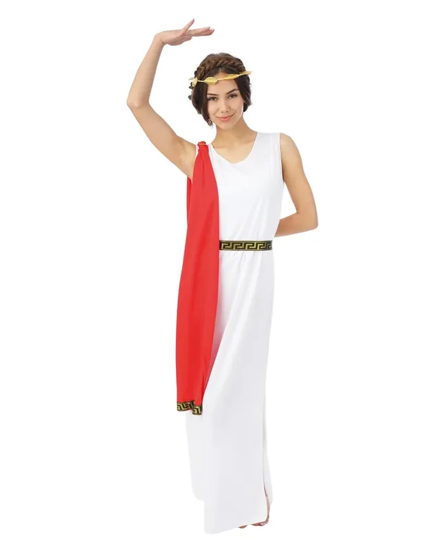 p-tit-clown-r-merin-kost-m-damen-mit-kleid-stola-g-rtel-krone image 1