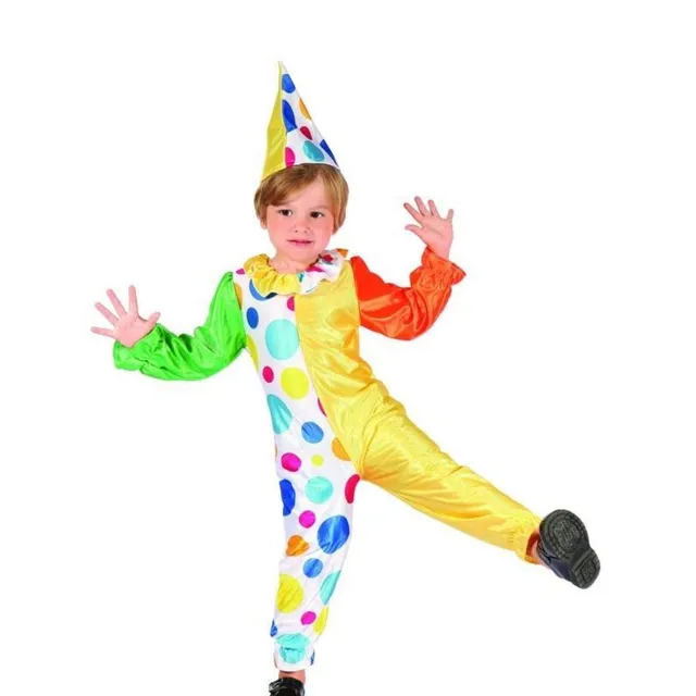 ptit-clown-92015-kost-m-baby-luxe-clown-mehrfarbig-3-4-jahre image 1