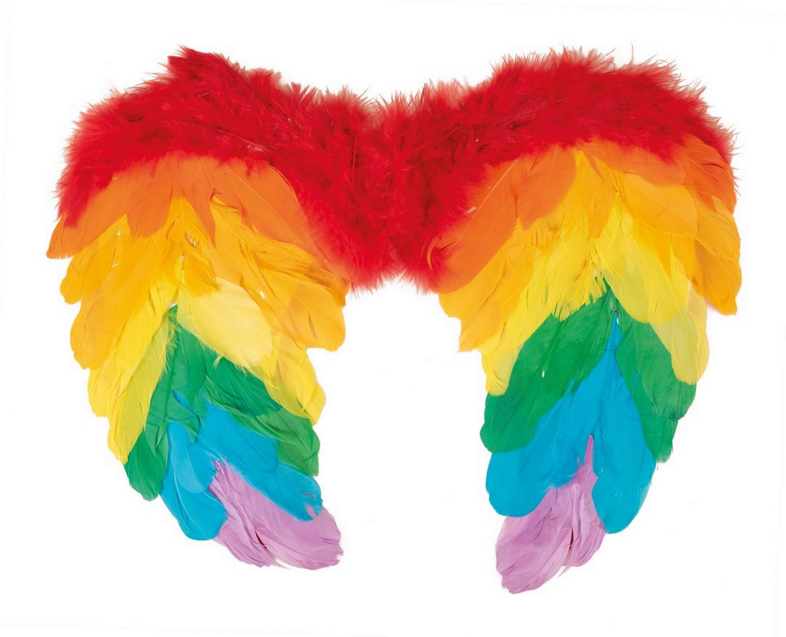 p-tit-clown-engelsfl-gel-federn-regenbogen-40-x-32-cm image 2