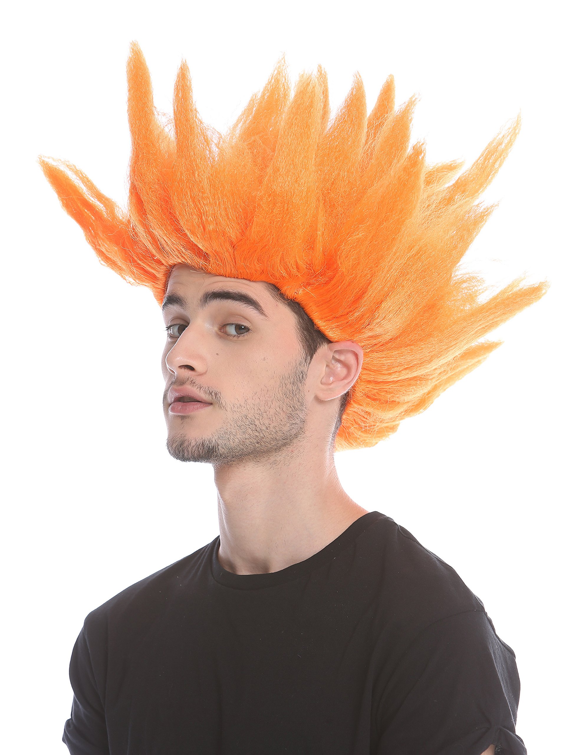 wig-me-up-party-per-cke-91062-pc24-hochtoupiert-neonorange-30-cm image 6
