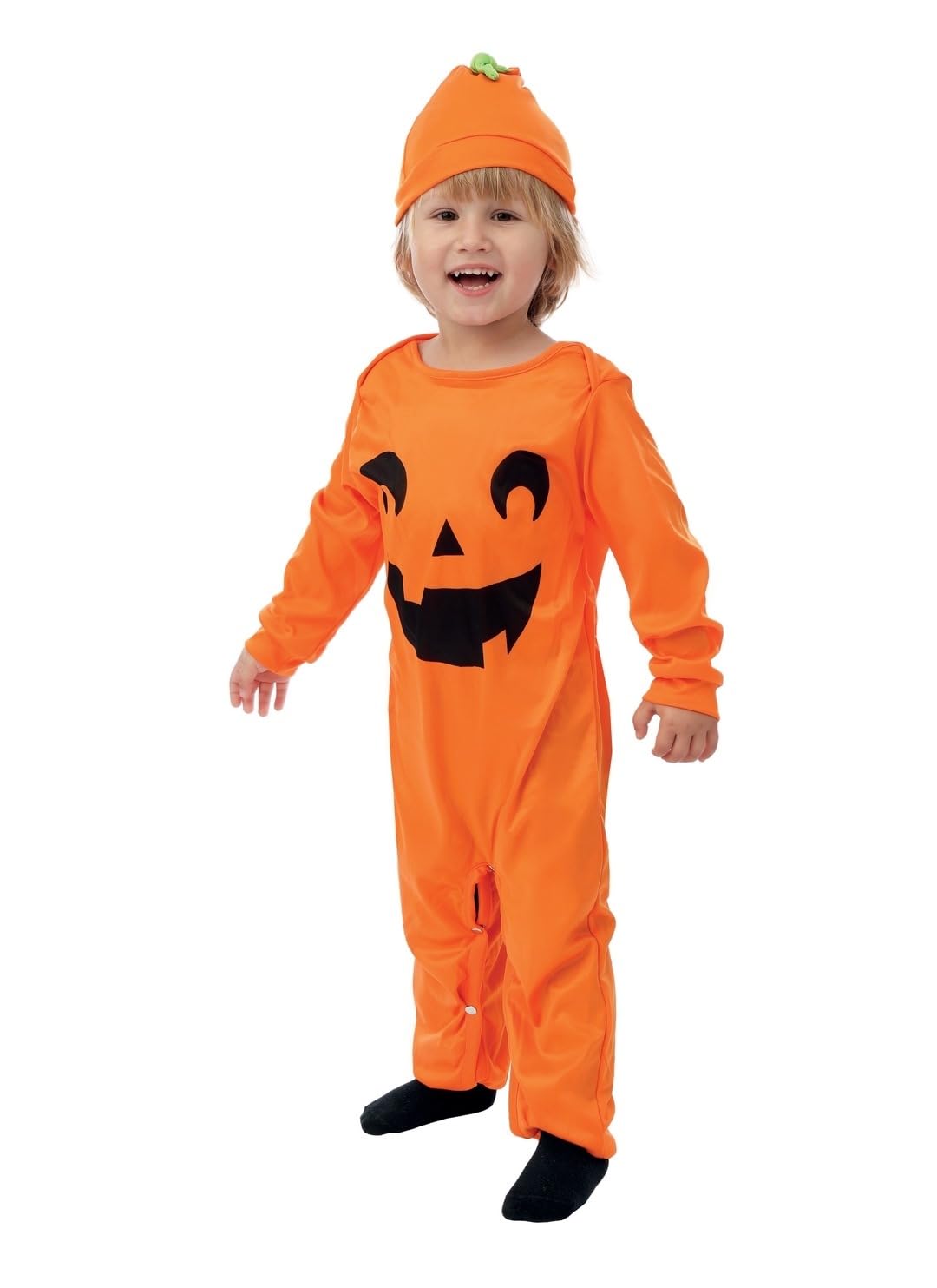 p-tit-clown-baby-kost-m-kleiner-k-rbis-overall-mit-m-tze image 2