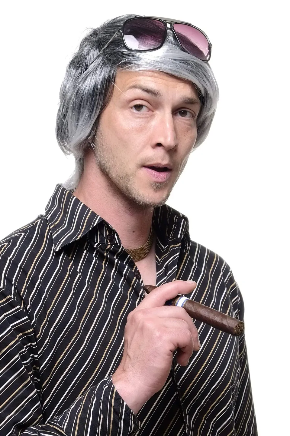 wig-me-up-68875-p103-309a-herrenper-cke-schwarz-silbergrau-schlagerstar image 1