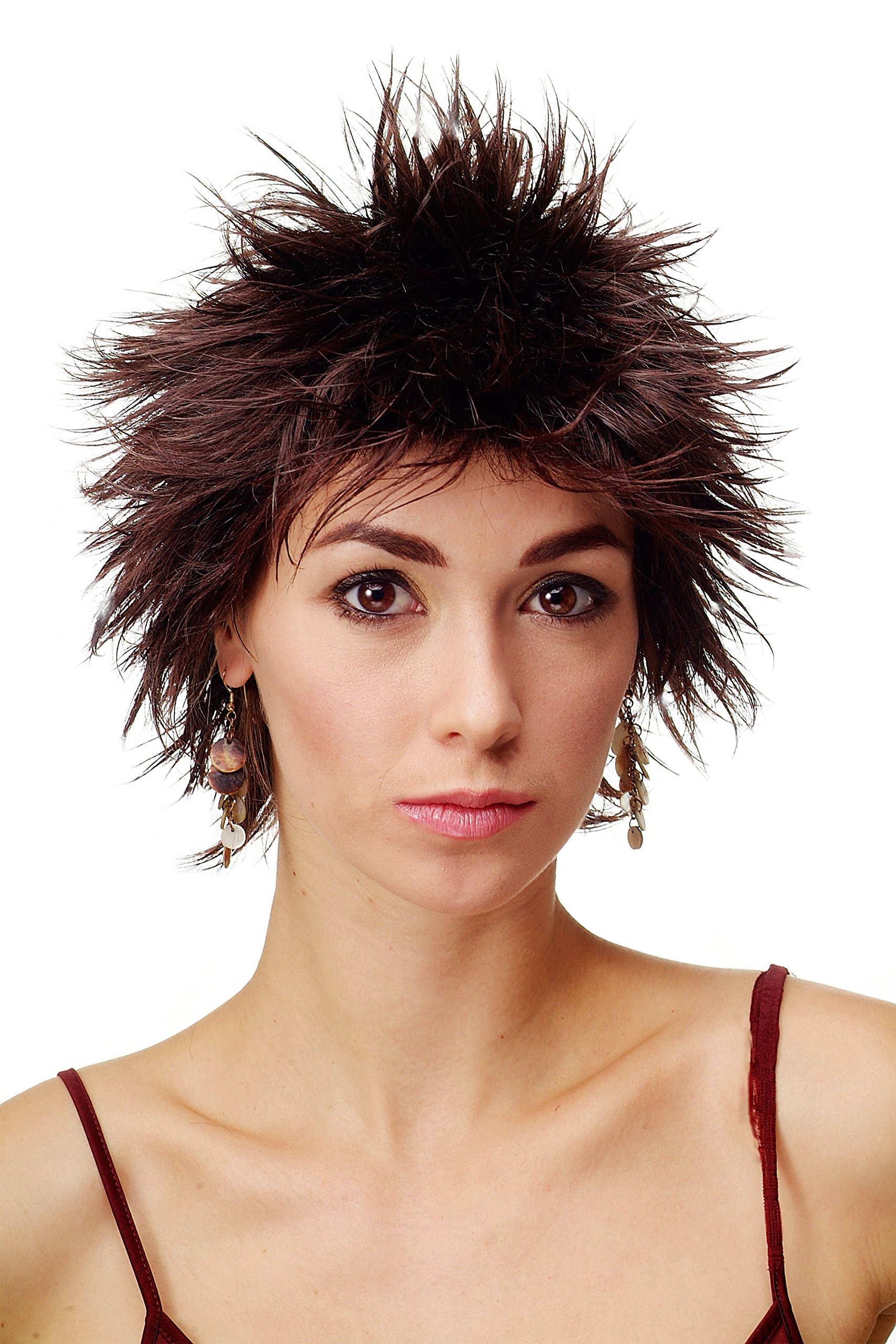 wig-me-up-81063-sfb-2t33-kurzhaar-damenper-cke-80er-wave-punk-ca-30-cm image 1