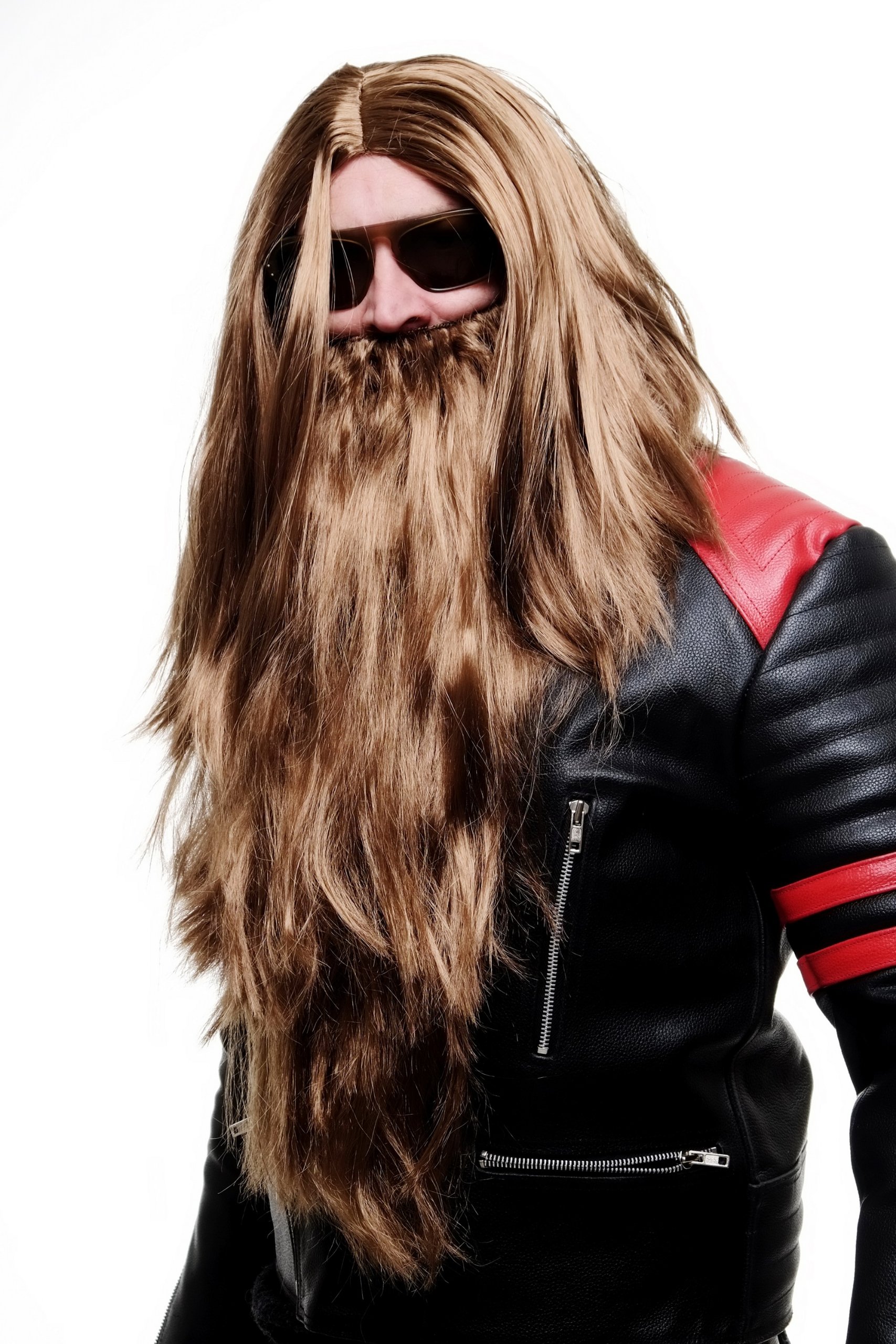 wig-me-up-pw0210-p8-per-cke-bart-set-braun-f-r-zauberer-wikinger-barbar image 5
