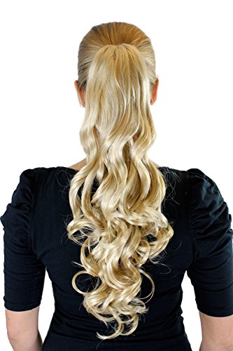 wig-me-up-xf-0011-24b-haarteil-zopf-hellblond-stark-gewellt-50-cm image 3