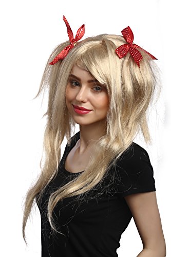 wig-me-up-91063-za83-damenper-cke-gothic-lolita-blond-mit-z-pfen-und-roten-schle image 6