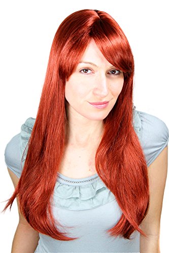 wig-me-up-3115-350-damenper-cke-lang-glatt-rot-mit-scheitel-60-cm image 5