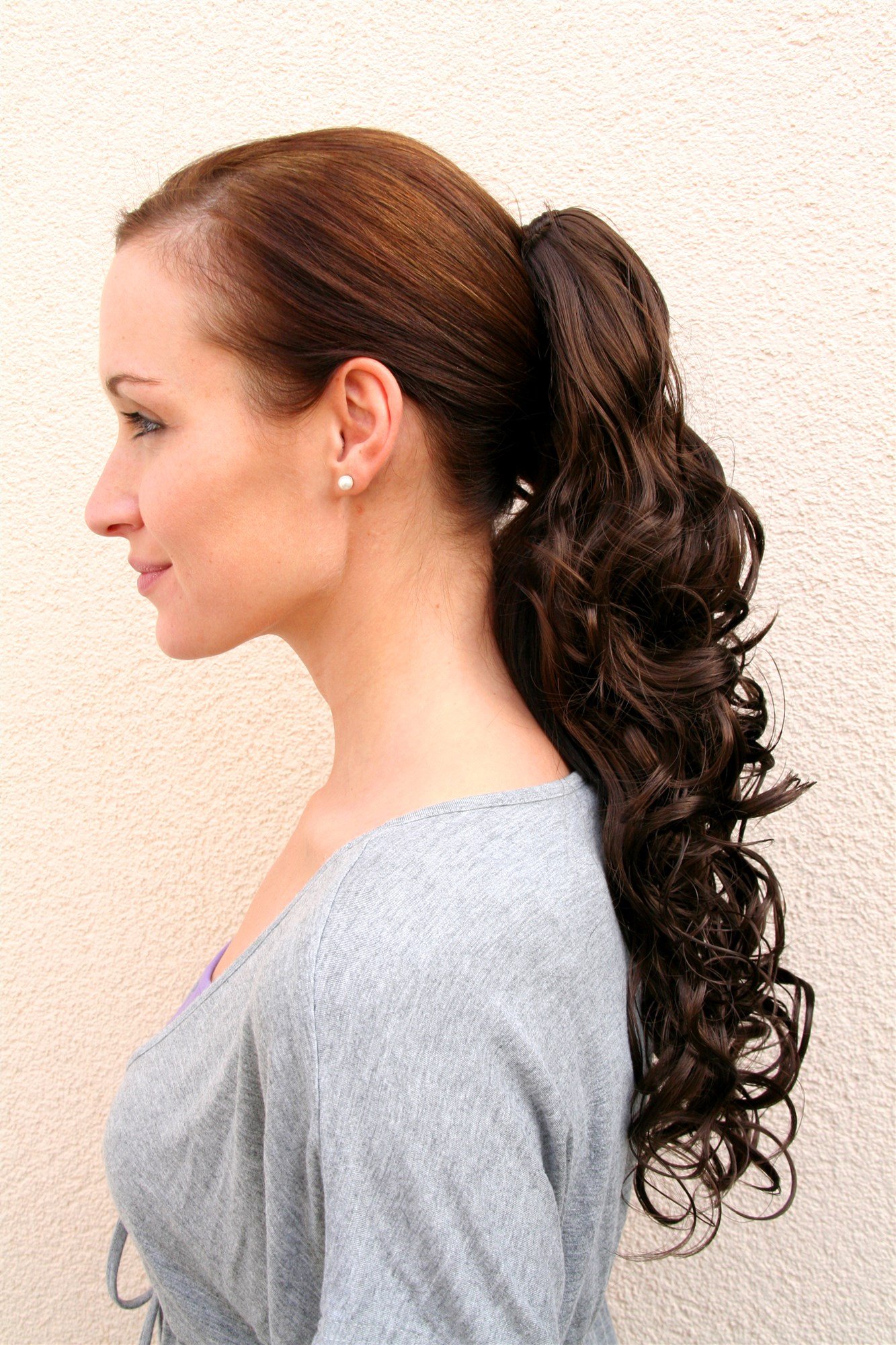 wig-me-up-c128-6-haarteil-zopf-lockig-lang-br-nett-braun-45-cm image 2