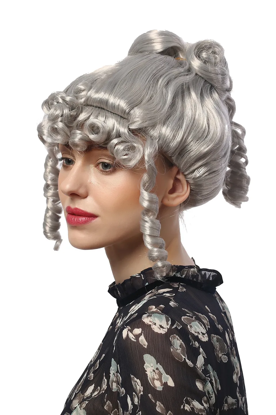 wig-me-up-90713-za68a-party-per-cke-damen-barock-silbergrau-korkenzieherlocken image 1