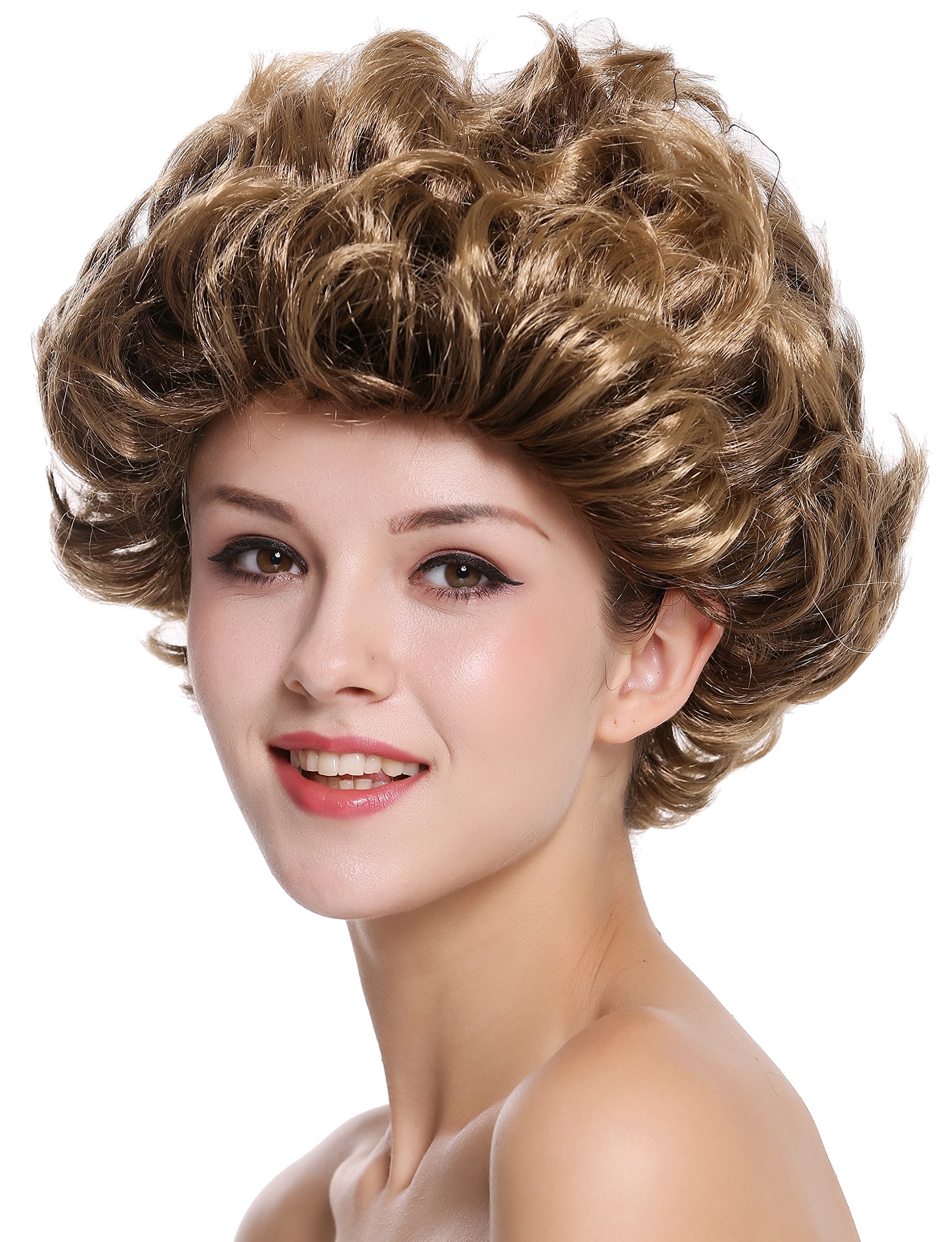 wig-me-up-91097-za4tza7-damenper-cke-retro-locken-80er-braun-mix-kurz image 2