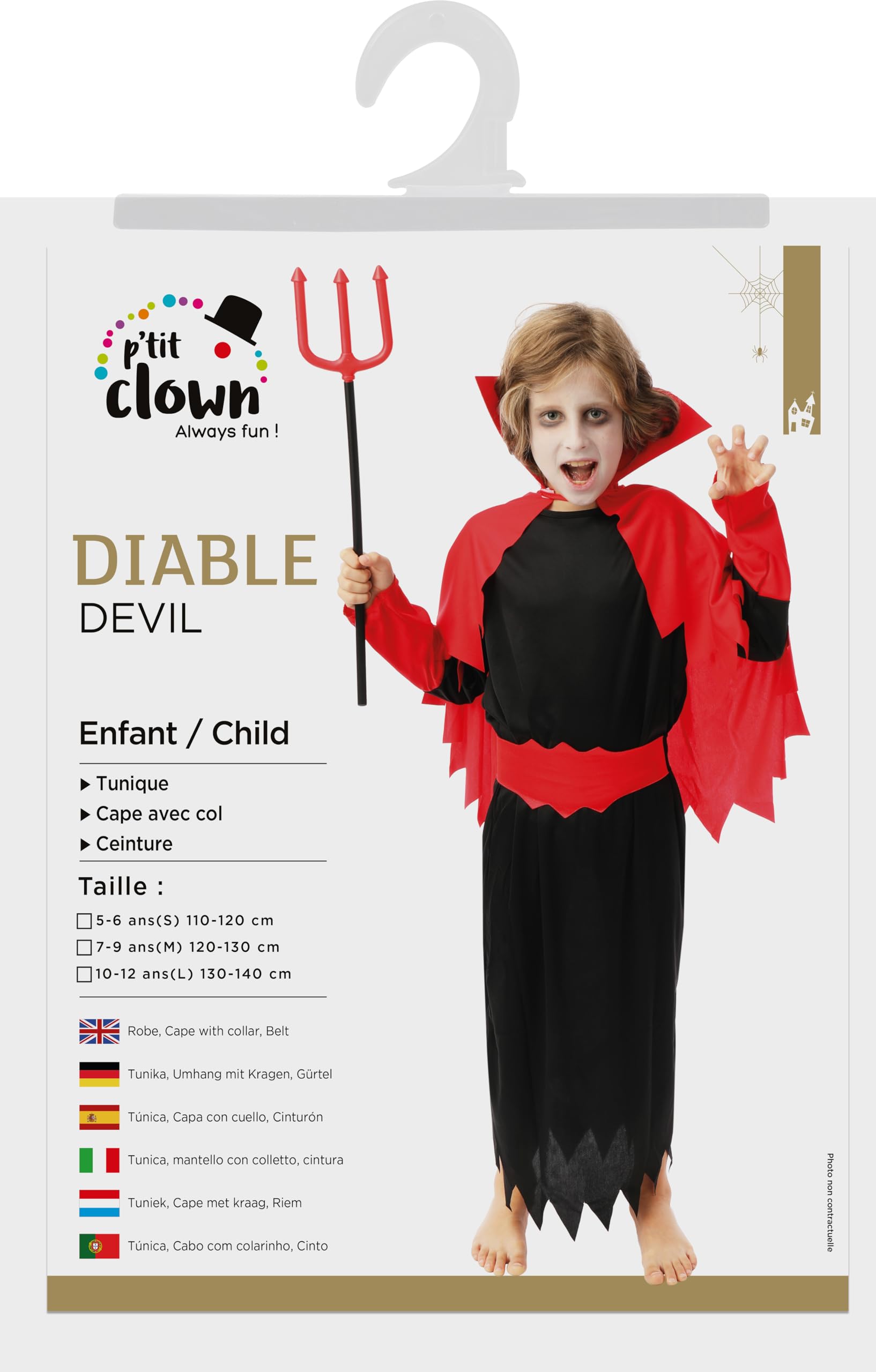ptit-clown-teufel-kost-m-kinder-2 image 5