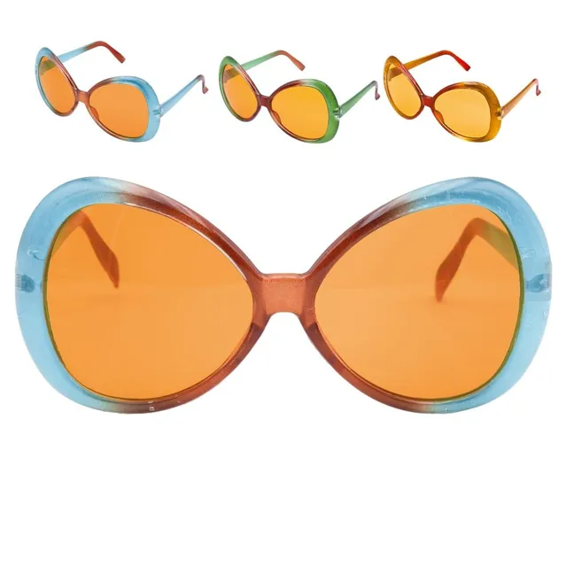 p-tit-clown-62810-fliegenbrille-kost-mbrille-zweifarbig-mehrfarbig image 1