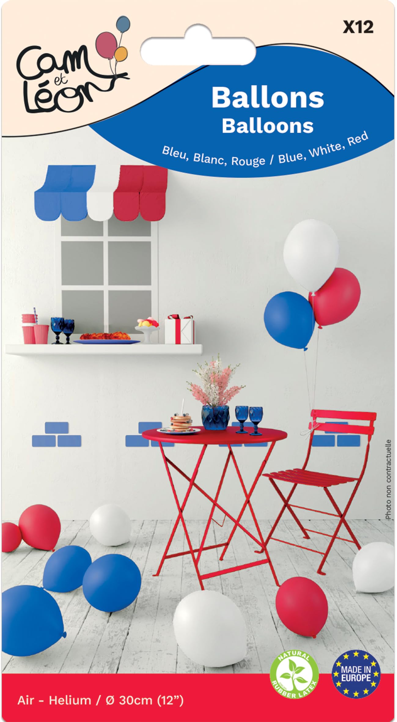 p-tit-clown-latexballons-30-cm-blau-wei-rot-12er-set image 5