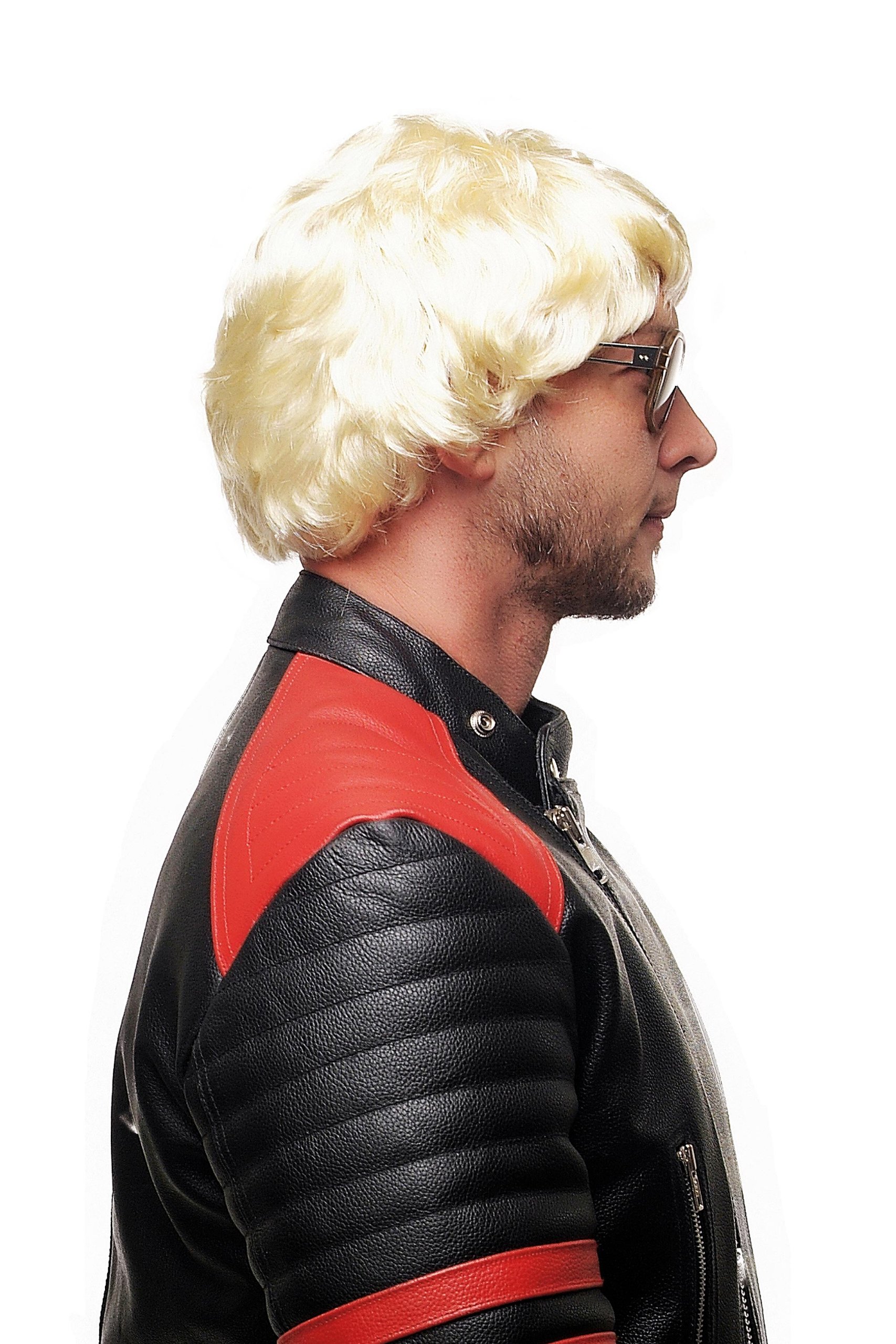wig-me-up-3296-za615-herrenper-cke-blond-hellblond-kurz-gigolo-schlager image 3