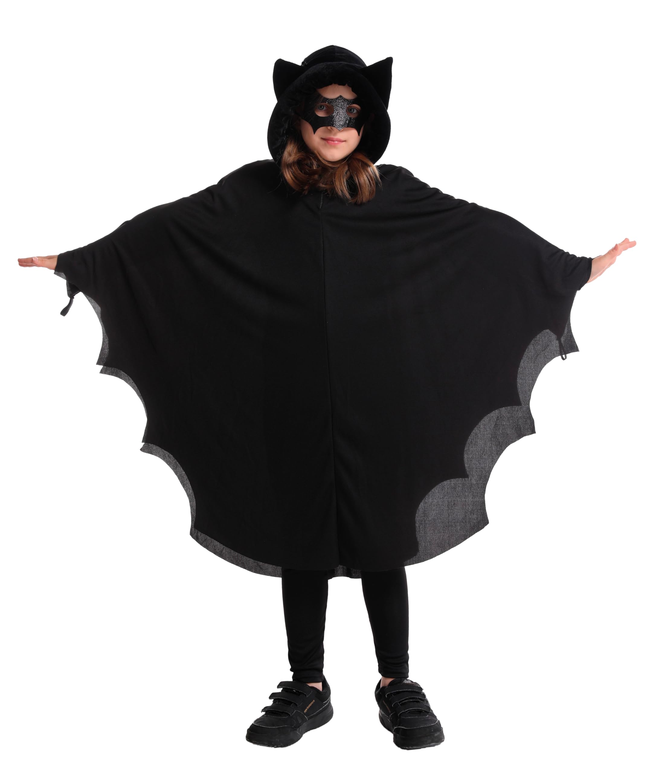 p-tit-clown-fledermaus-kost-m-f-r-kinder-mit-umhang-und-maske image 1