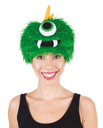 p-tit-clown-monsterhut-samt-hellgr-n-erwachsene image 6
