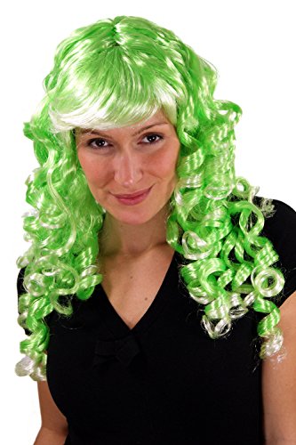 wig-me-up-party-per-cke-korkenzieherlocken-gr-n-farbcode-karneval-cosplay image 3