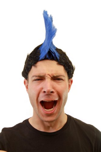 wig-me-up-lm-420-p103-pc3-punk-per-cke-mohawk-irokese-blau-schwarz image 6