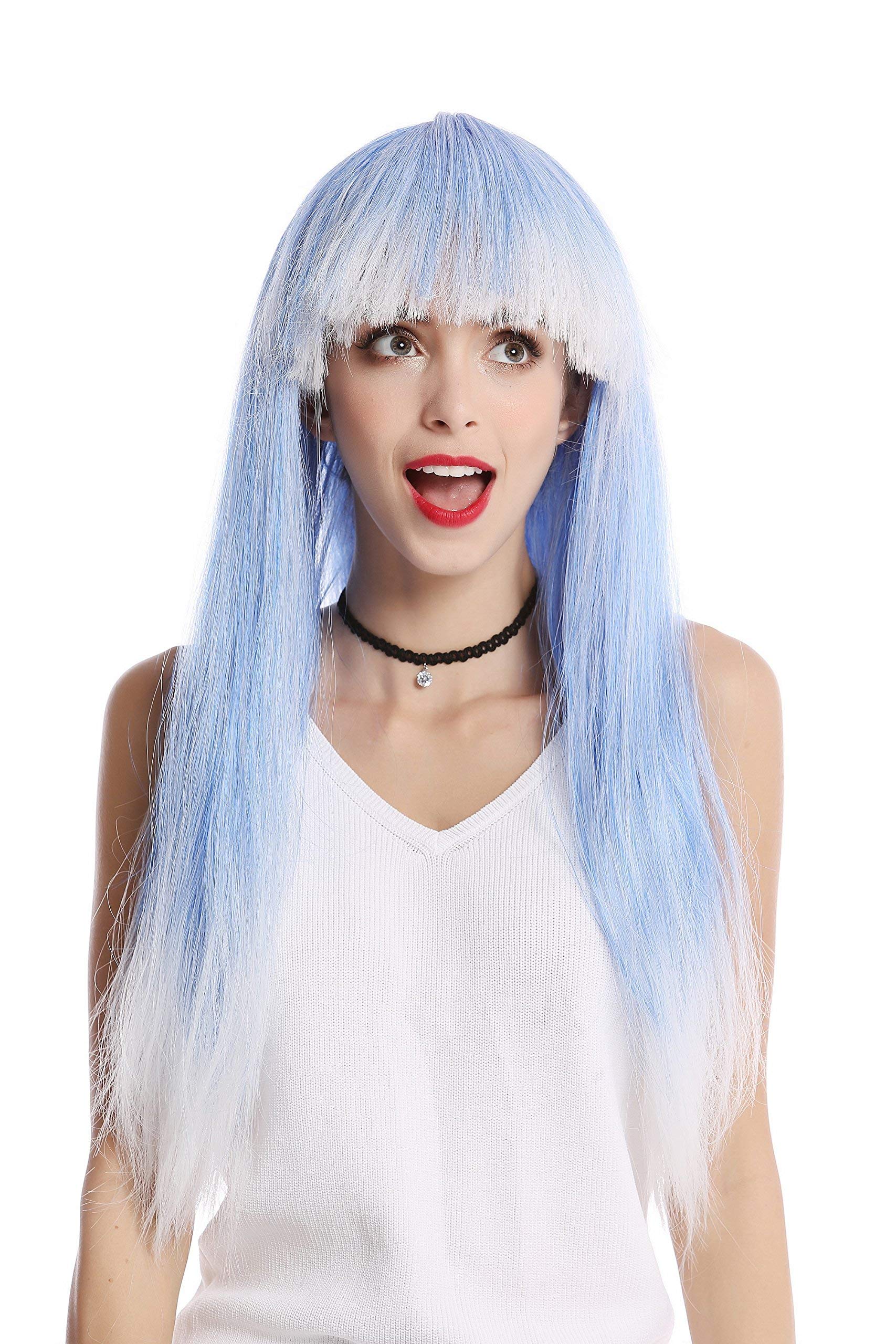 wig-me-up-1373-disco-per-cke-hellblau-wei-lang-glatt-ca-60-cm image 2