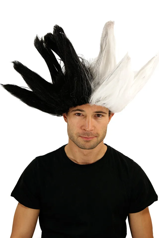 wig-me-up-per-cke-schwarz-wei-hexe-dalmatiner-zauberer image 1