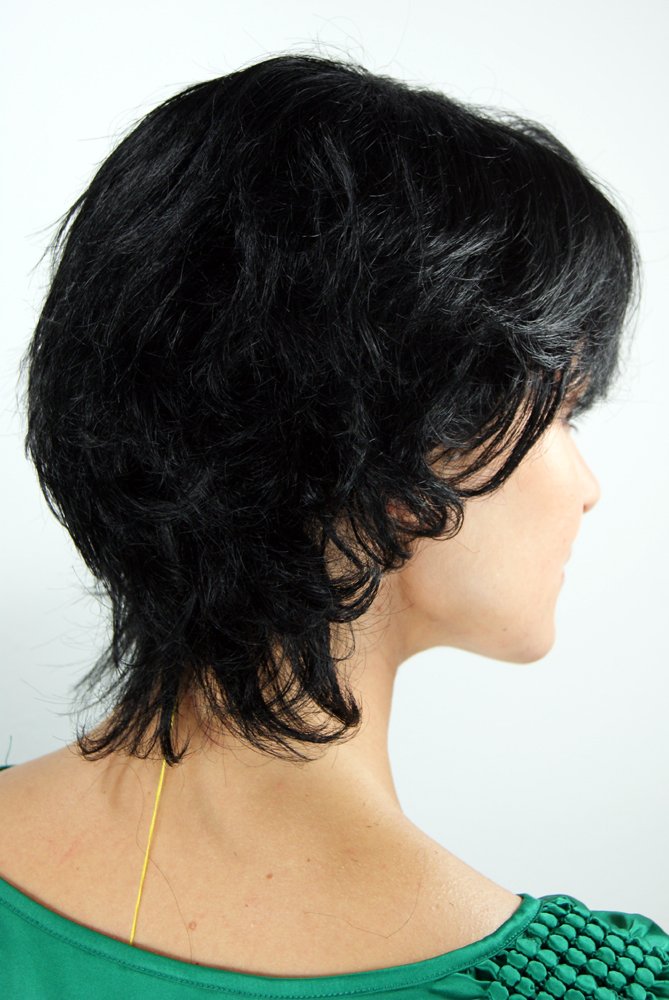 wig-me-up-26062-1-kurzhaarper-cke-schwarz-strubbig-wellig-25-cm image 4