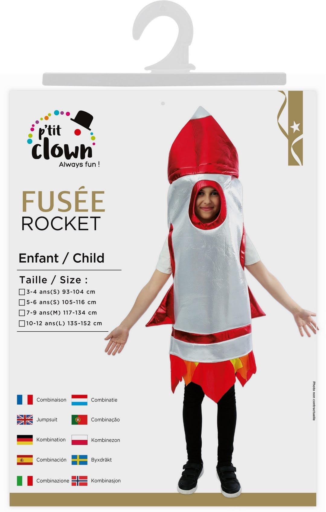 p-tit-clown-raketen-kost-m-kinder-tunika-unisex-space-shuttle image 6